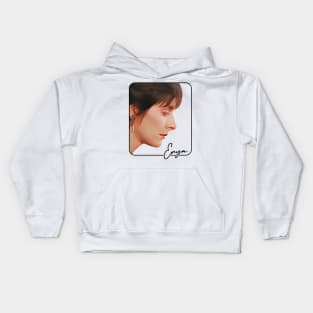 Enya ----- 80s Aesthetic Kids Hoodie